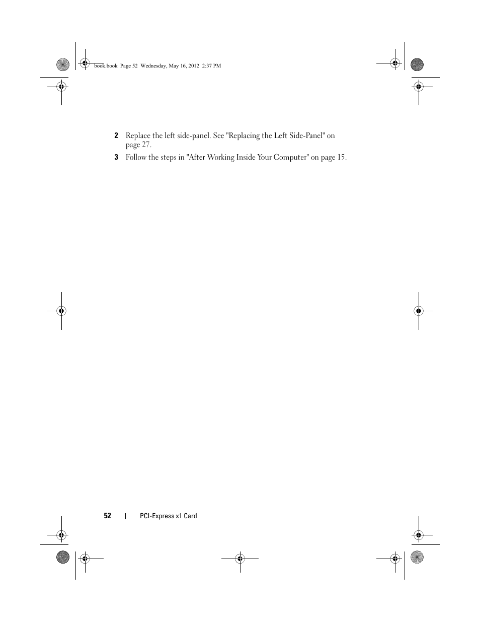 Dell Alienware Aurora R4 (Late 2011) User Manual | Page 52 / 162