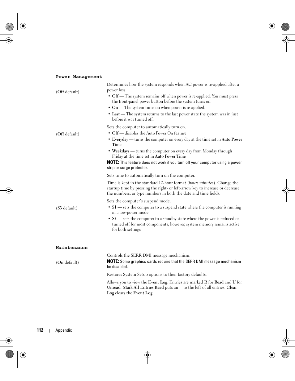 Dell Dimension 5150/E510 User Manual | Page 112 / 142