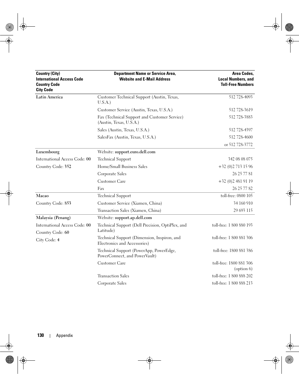 Dell Dimension 5150/E510 User Manual | Page 130 / 142