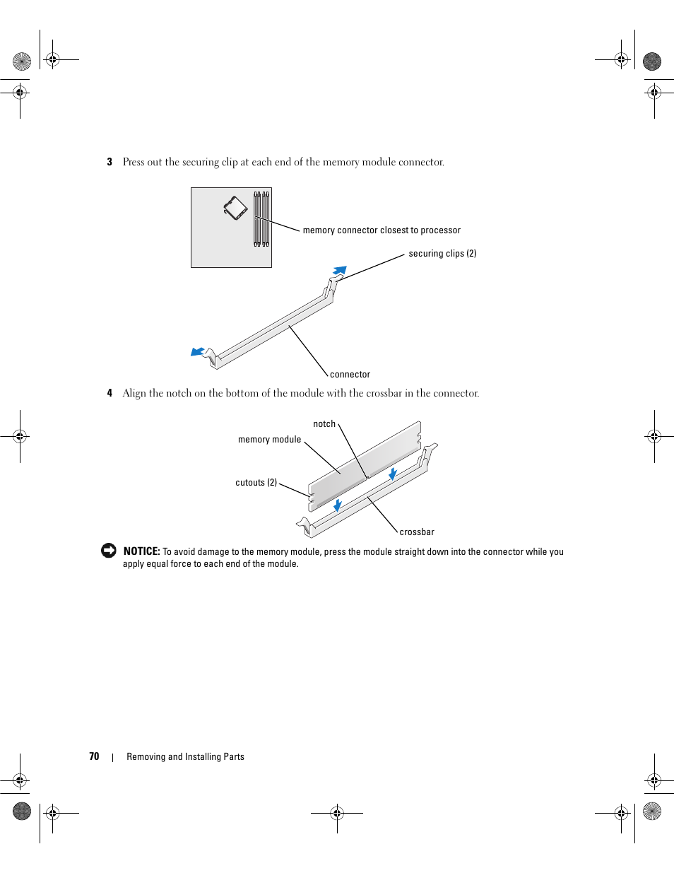 Dell Dimension 5150/E510 User Manual | Page 70 / 142
