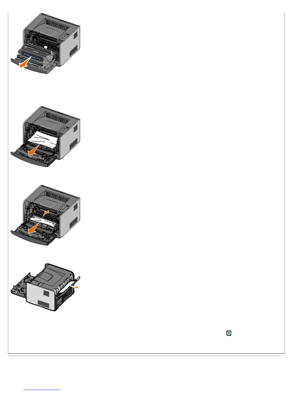 Print quality problems | Dell 1720/dn Mono Laser Printer User Manual | Page 38 / 88