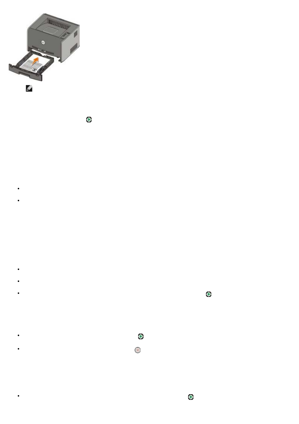 30 invalid refilled cartridge, 31 missing or defective, Cartridge | 32 unsupported print, 34 paper too short, 35 insufficient memory for, Resource save, 37 insufficient memory to, Collate, 31 missing or defective cartridge | Dell 1720/dn Mono Laser Printer User Manual | Page 43 / 88