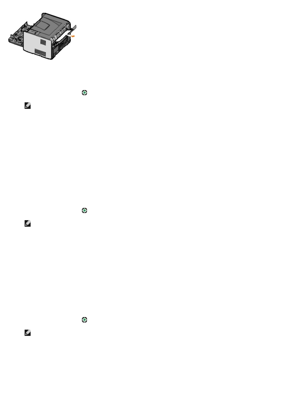 241 paper jam — check tray, 242 paper jam — check tray, 251 paper jam — check | Manual feeder, 241 paper jam — check tray 1, 242 paper jam — check tray 2, 251 paper jam — check manual feeder | Dell 1720/dn Mono Laser Printer User Manual | Page 50 / 88