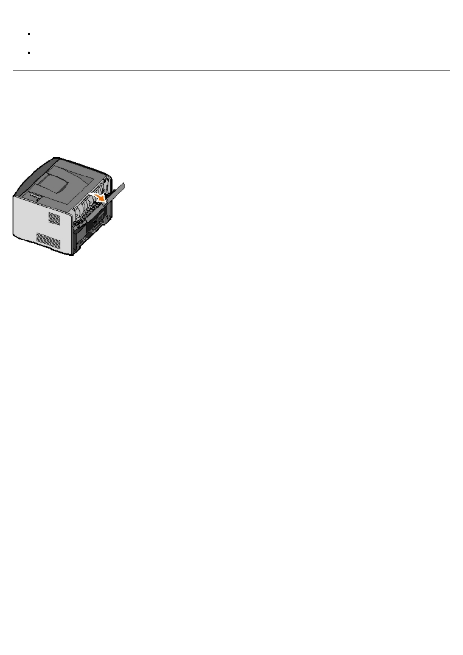 Using the rear exit | Dell 1720/dn Mono Laser Printer User Manual | Page 64 / 88