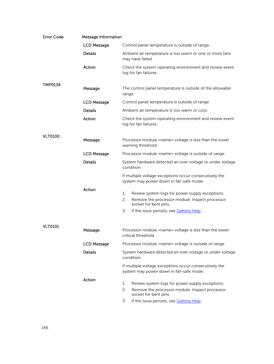 Dell PowerEdge VRTX User Manual | Page 146 / 159