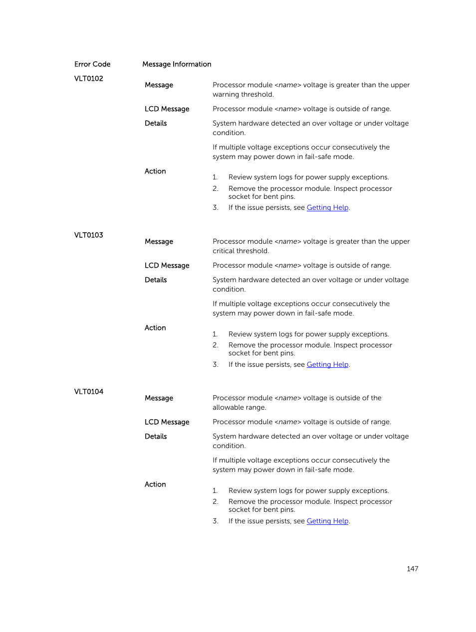 Dell PowerEdge VRTX User Manual | Page 147 / 159