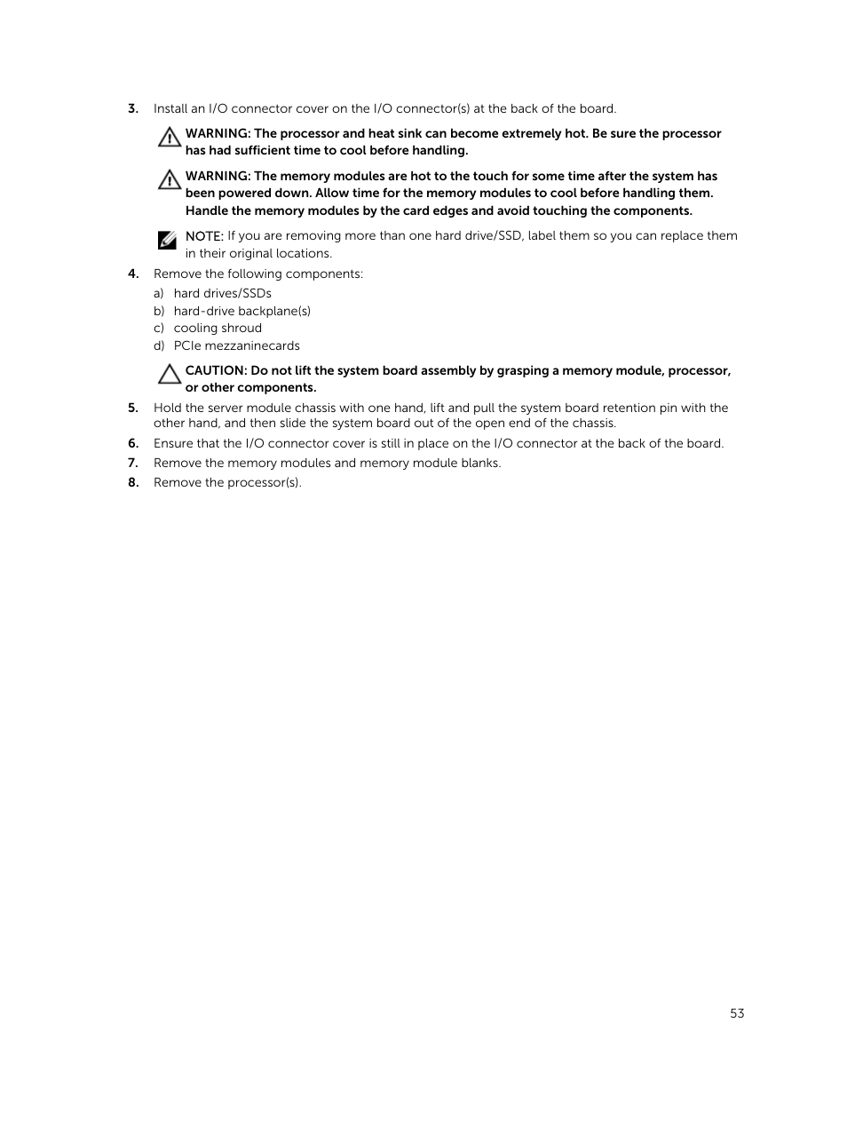 Dell PowerEdge VRTX User Manual | Page 53 / 159
