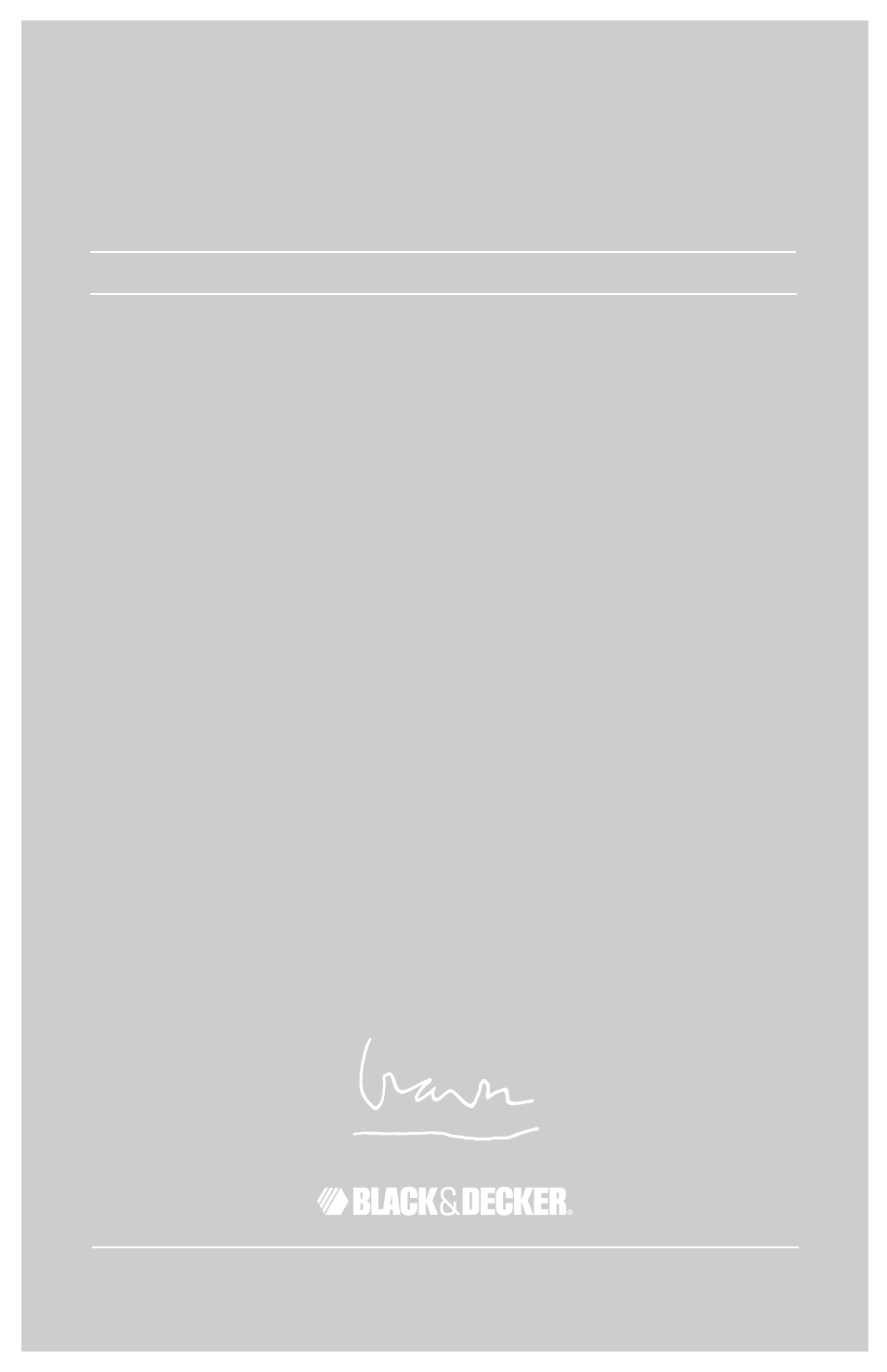 Black & Decker MGD550 User Manual | 8 pages