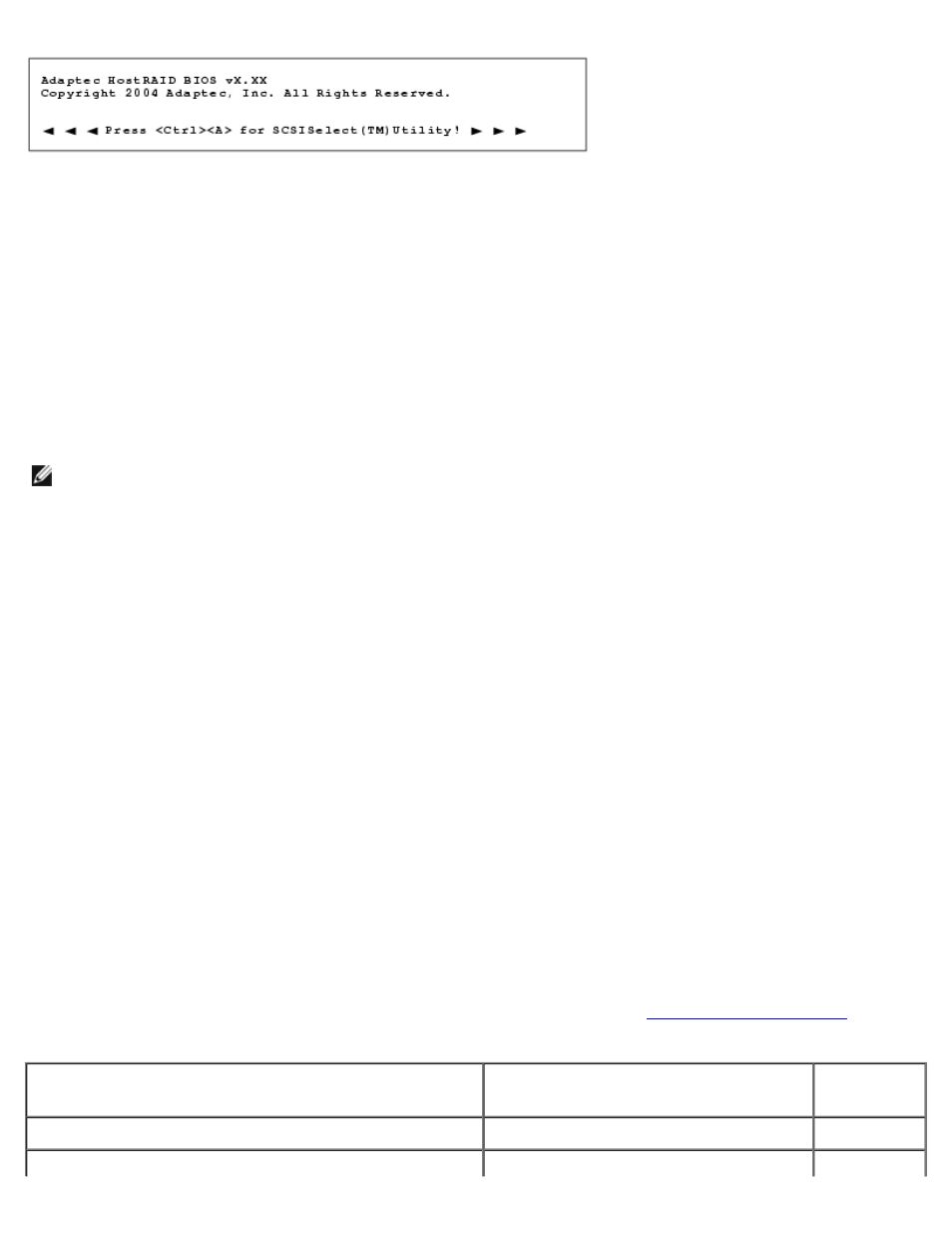 Controller configuration | Dell Adaptec U320 SCSI Raid 0 or 1 Controller Card User Manual | Page 16 / 54