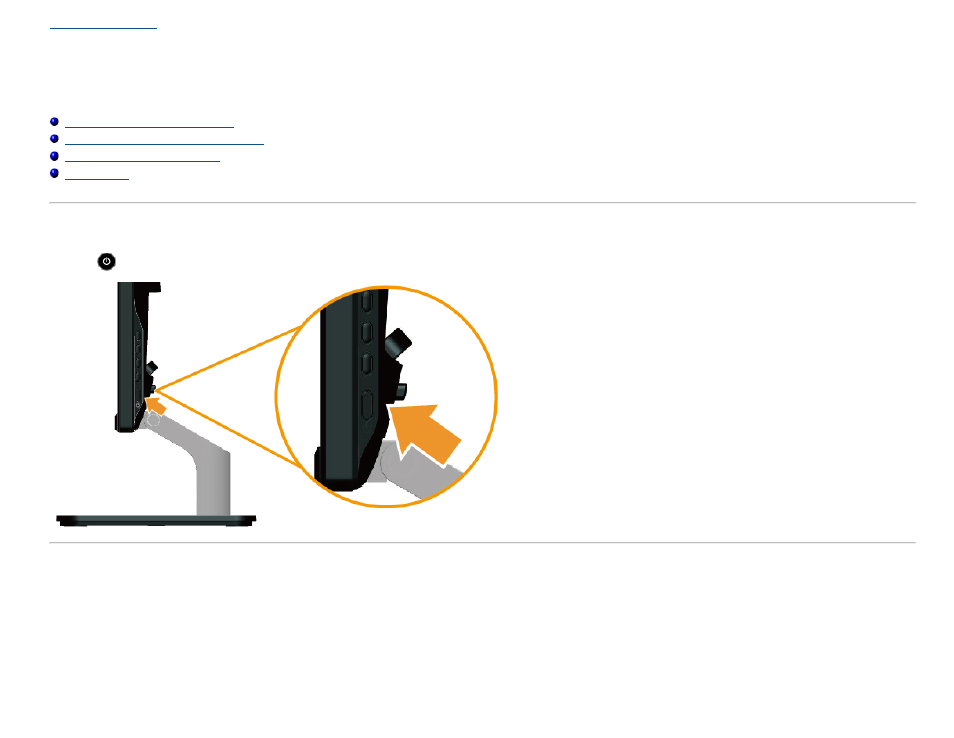 Operate, Dell s2240l/s2340l monitor user's guide, Operating the monitor | Power on the monitor, Using the right side panel controls | Dell S2240L Monitor User Manual | Page 21 / 44