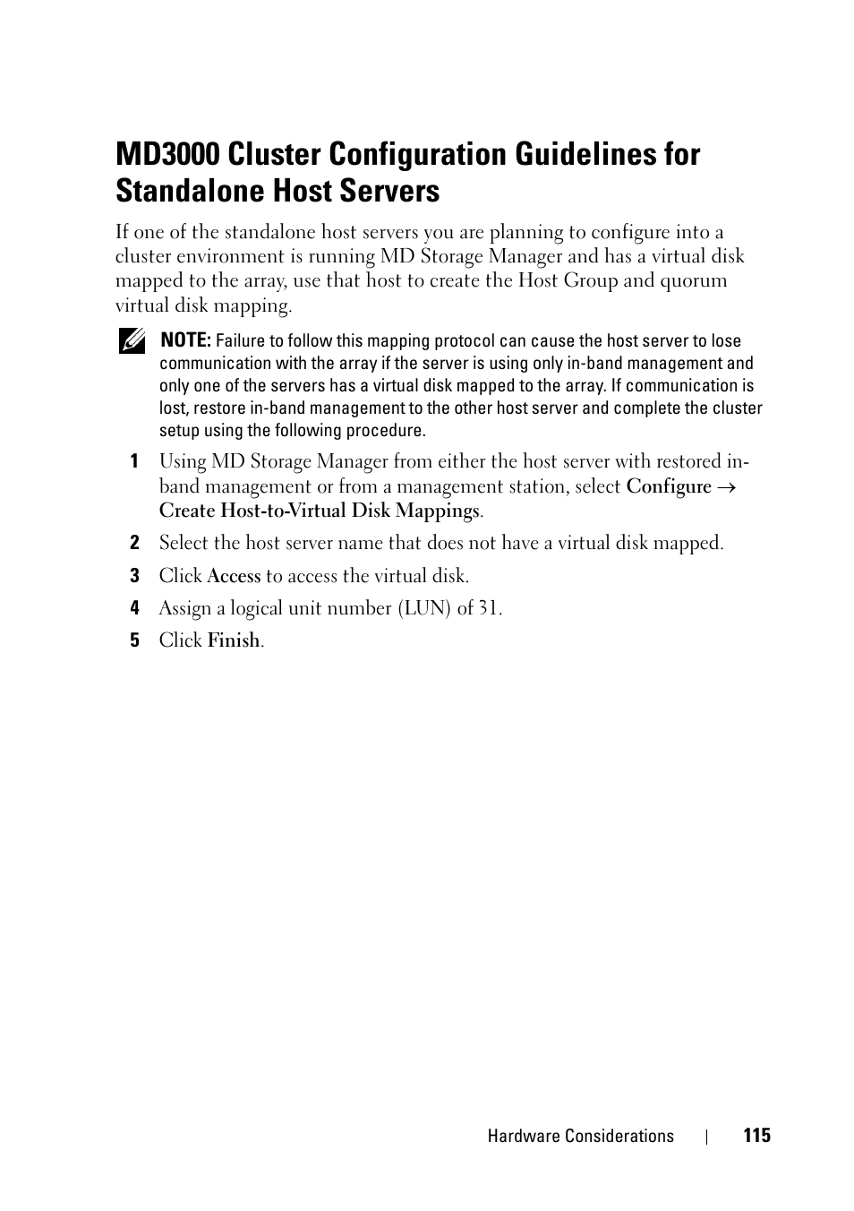 Dell PowerVault MD3000 User Manual | Page 115 / 120