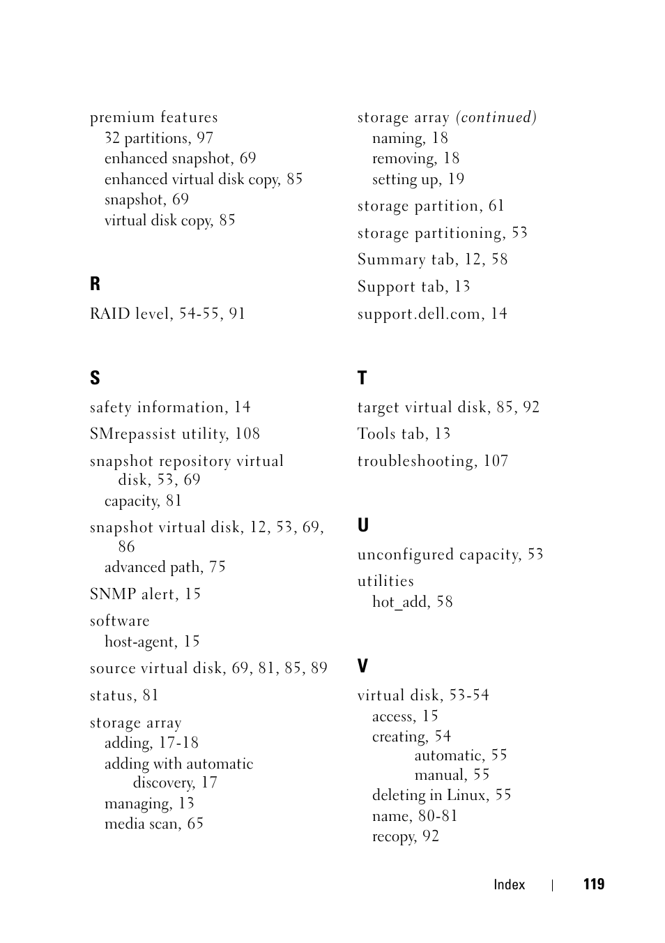 Dell PowerVault MD3000 User Manual | Page 119 / 120