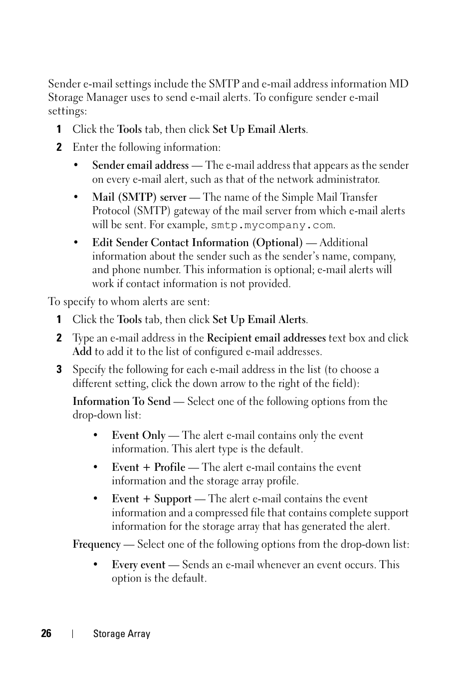 Dell PowerVault MD3000 User Manual | Page 26 / 120
