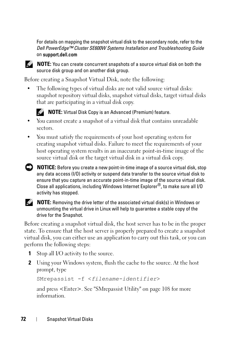 Dell PowerVault MD3000 User Manual | Page 72 / 120