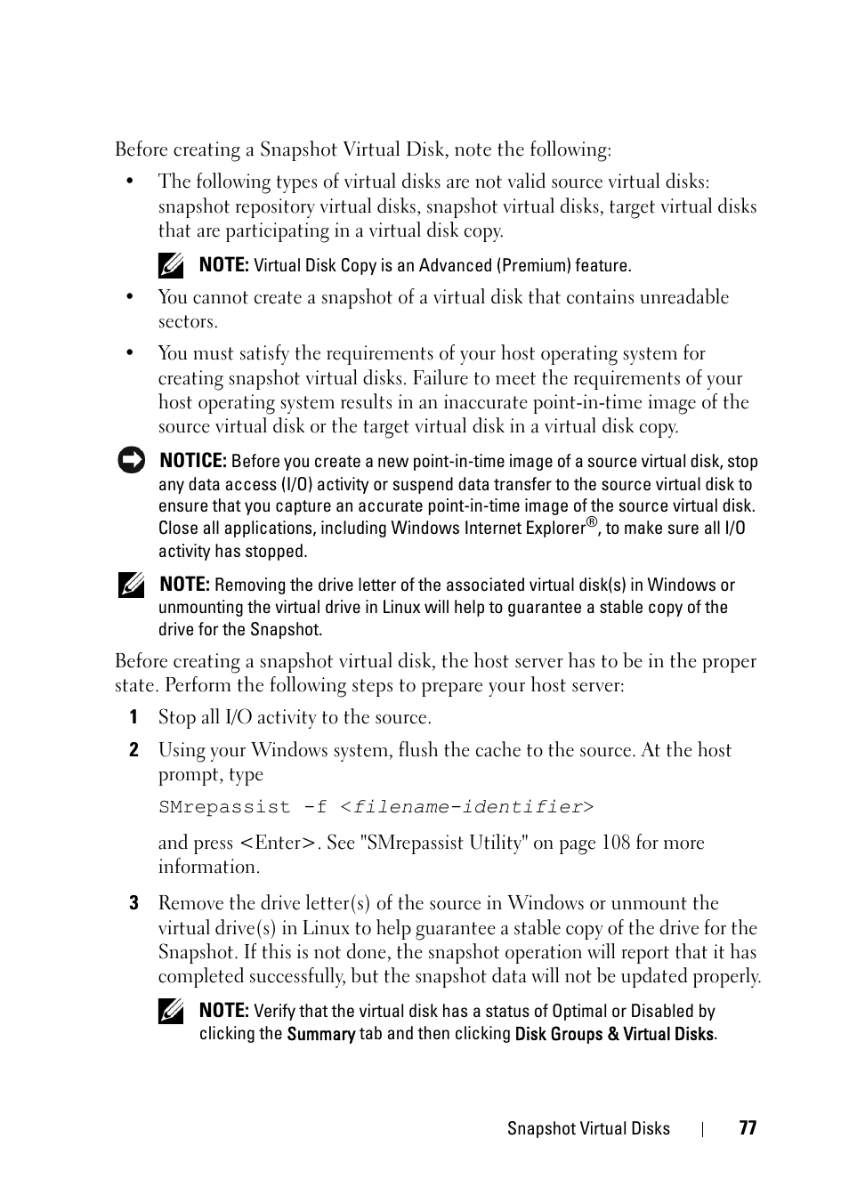 Dell PowerVault MD3000 User Manual | Page 77 / 120