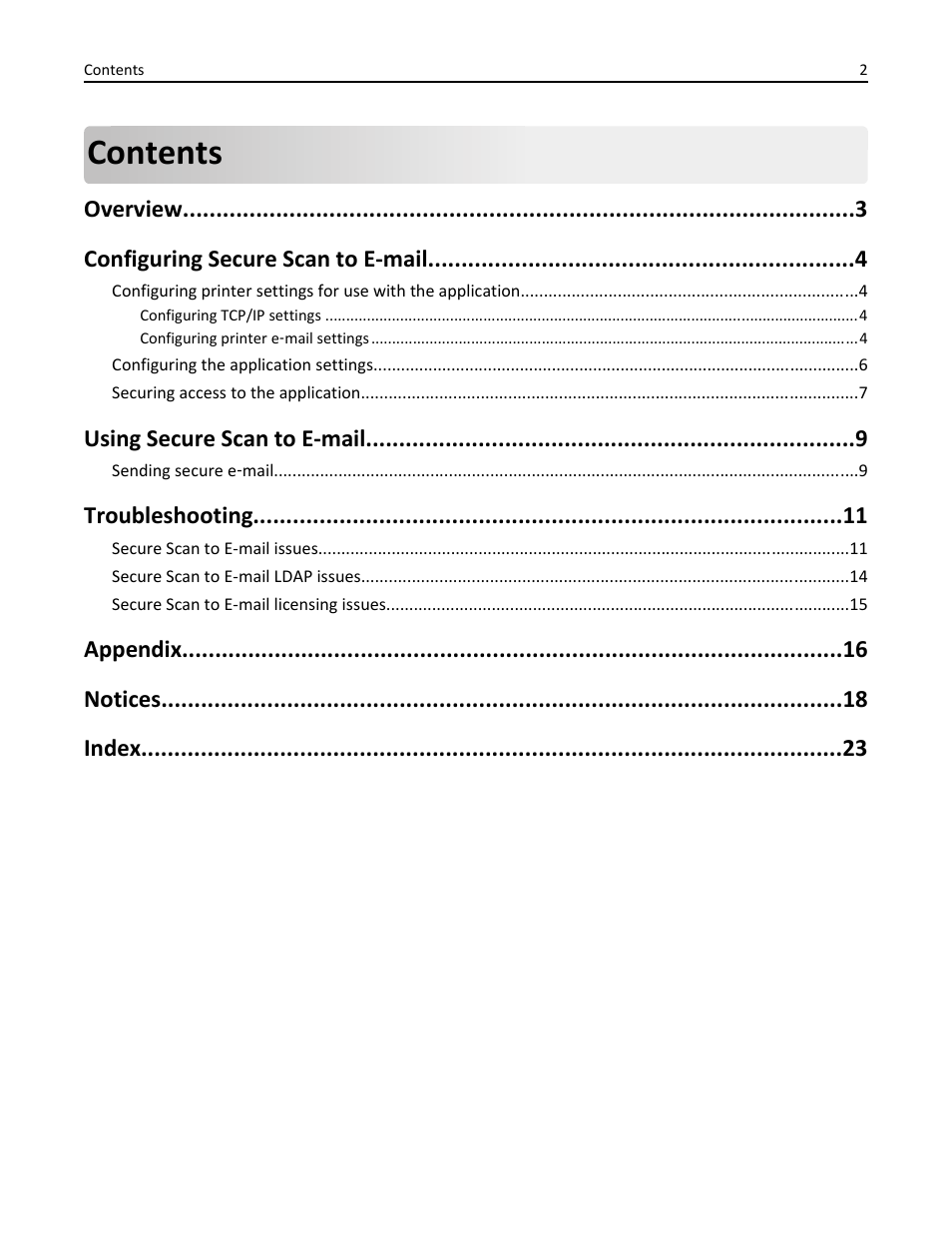 Dell B3465dnf Mono Laser Multifunction Printer User Manual | Page 2 / 24