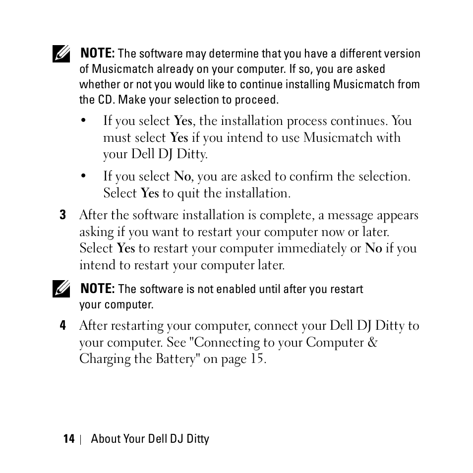 Dell DJ Ditty User Manual | Page 14 / 70