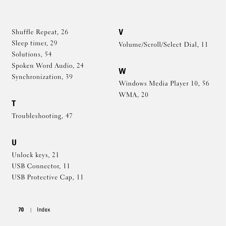 Dell DJ Ditty User Manual | Page 70 / 70