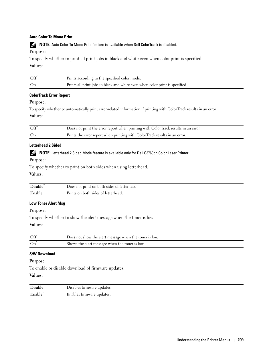 Dell C3760dn Color Laser Printer User Manual | Page 211 / 412