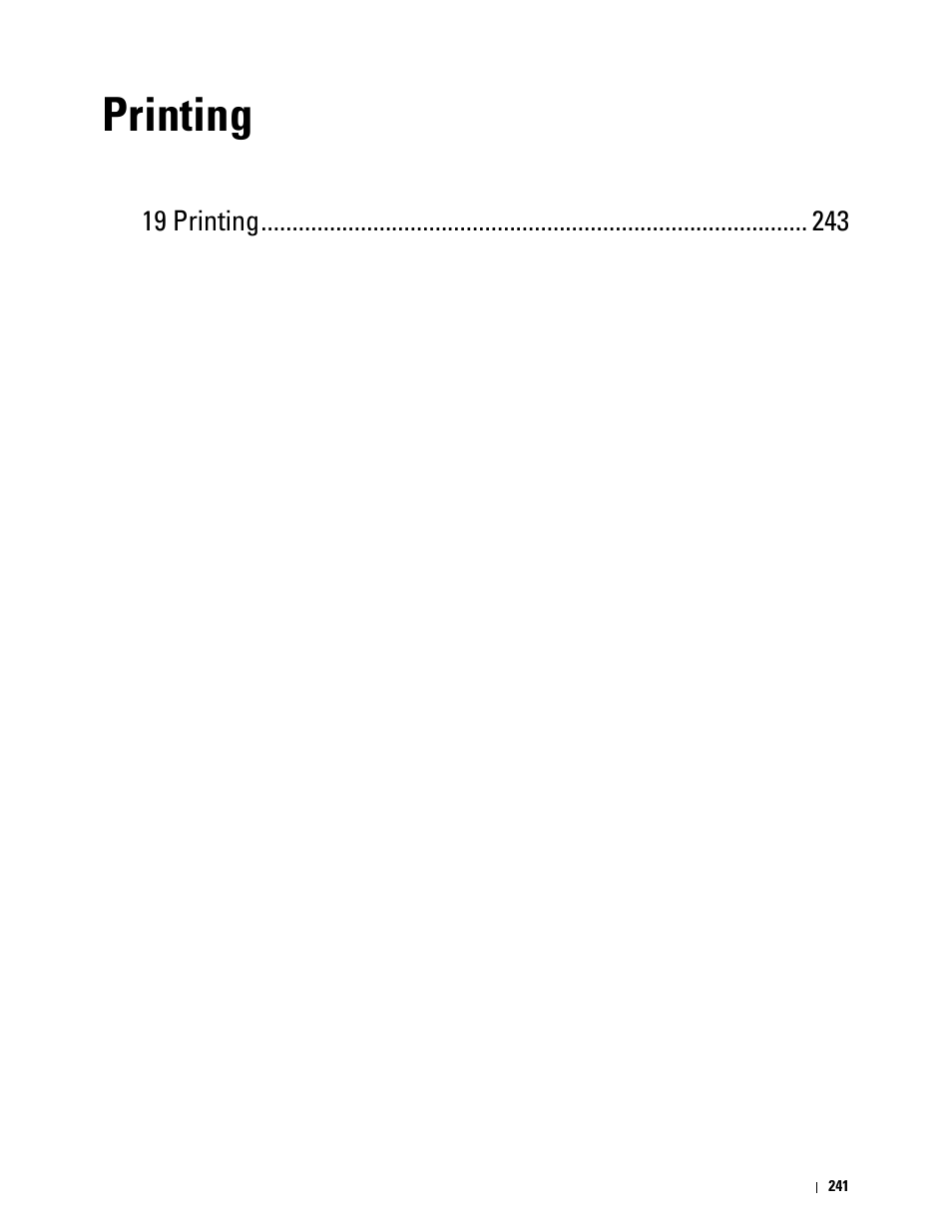 Printing | Dell C3760dn Color Laser Printer User Manual | Page 243 / 412