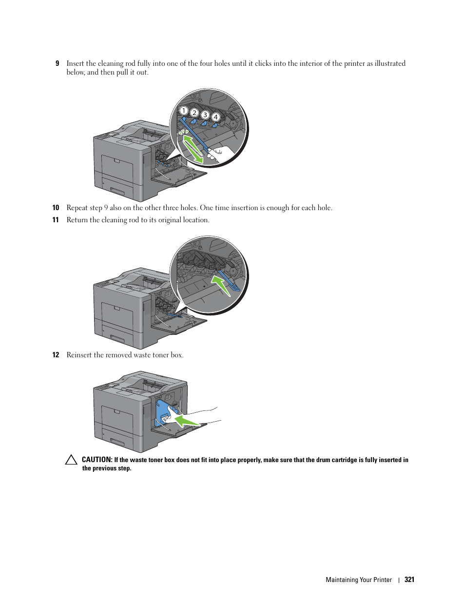 Dell C3760dn Color Laser Printer User Manual | Page 323 / 412
