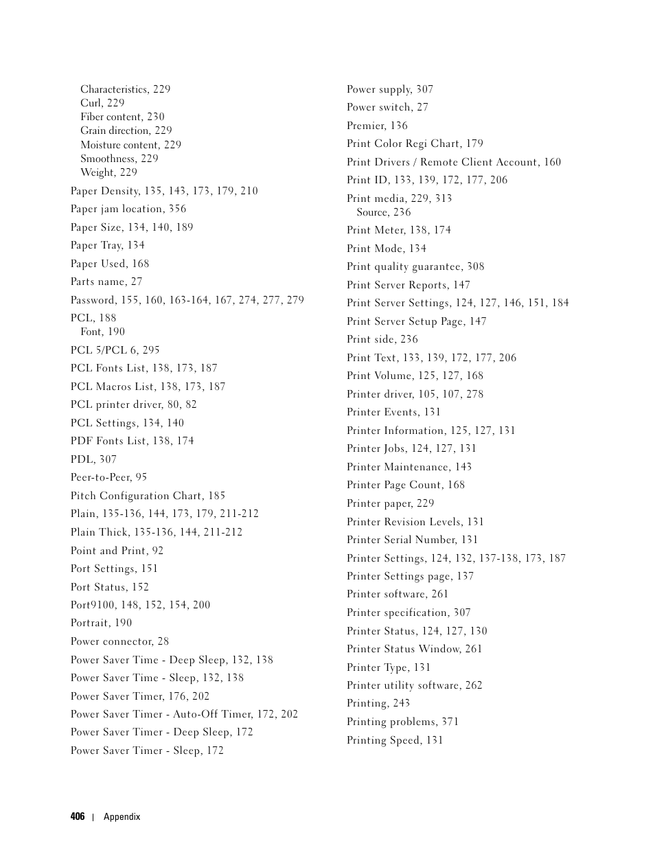 Dell C3760dn Color Laser Printer User Manual | Page 408 / 412