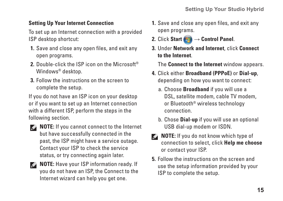 Dell Studio Hybrid D140G (Mid 2008) User Manual | Page 17 / 64
