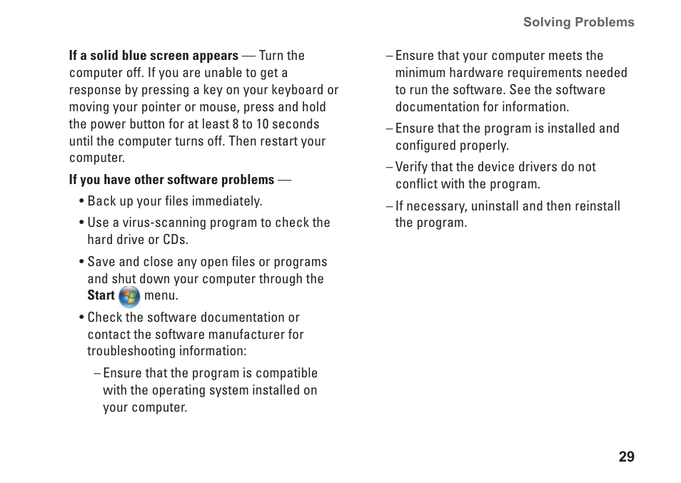 Dell Studio Hybrid D140G (Mid 2008) User Manual | Page 31 / 64