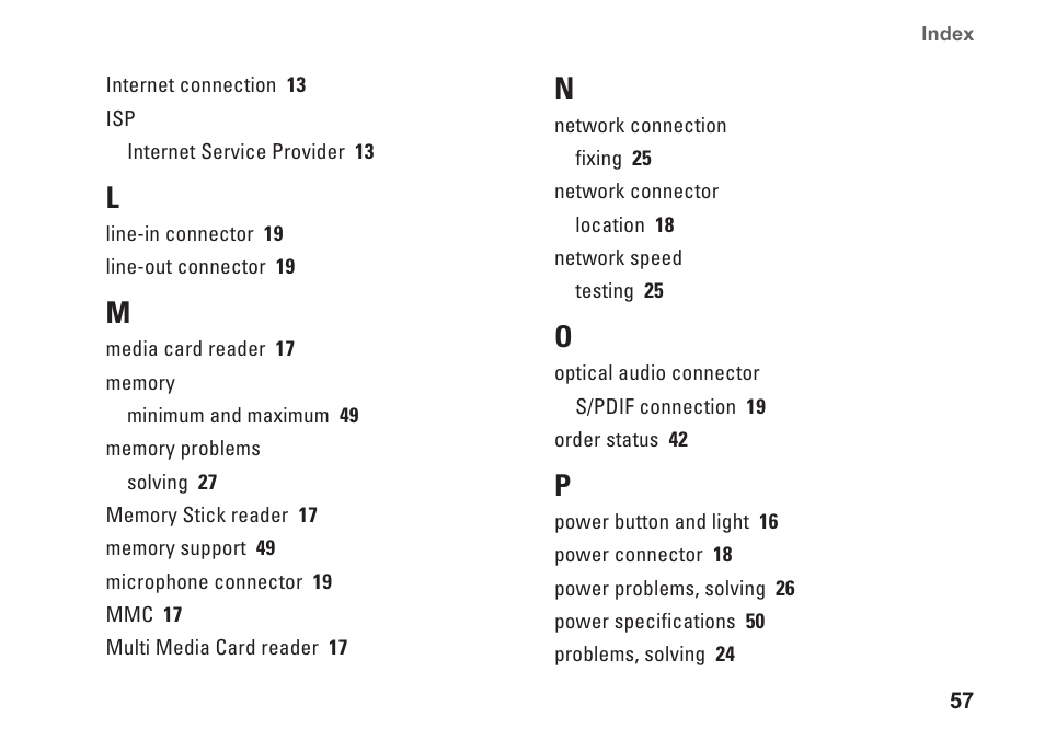 Dell Studio Hybrid D140G (Mid 2008) User Manual | Page 59 / 64