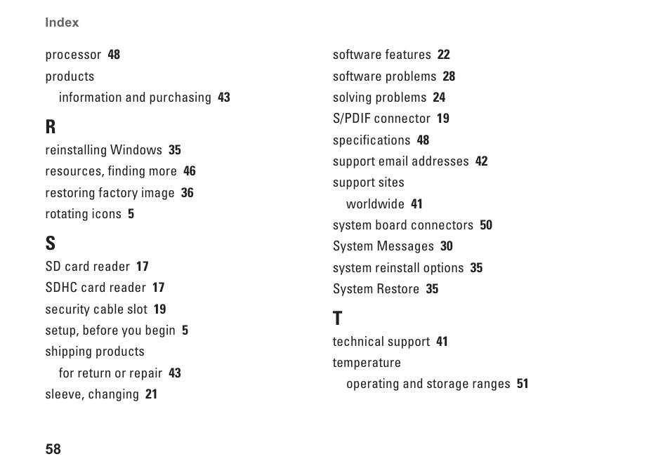 Dell Studio Hybrid D140G (Mid 2008) User Manual | Page 60 / 64