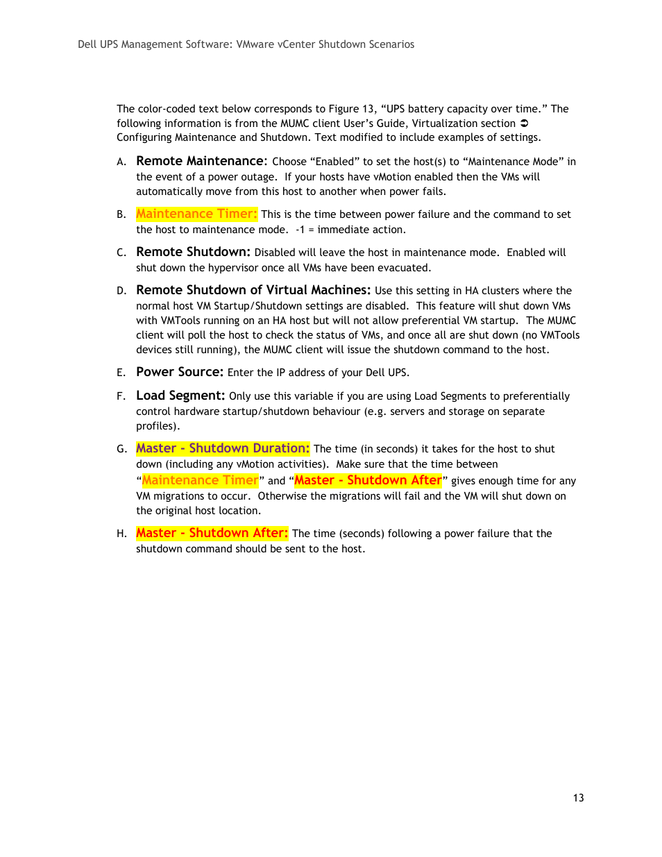 Dell UPS 10000R User Manual | Page 13 / 20