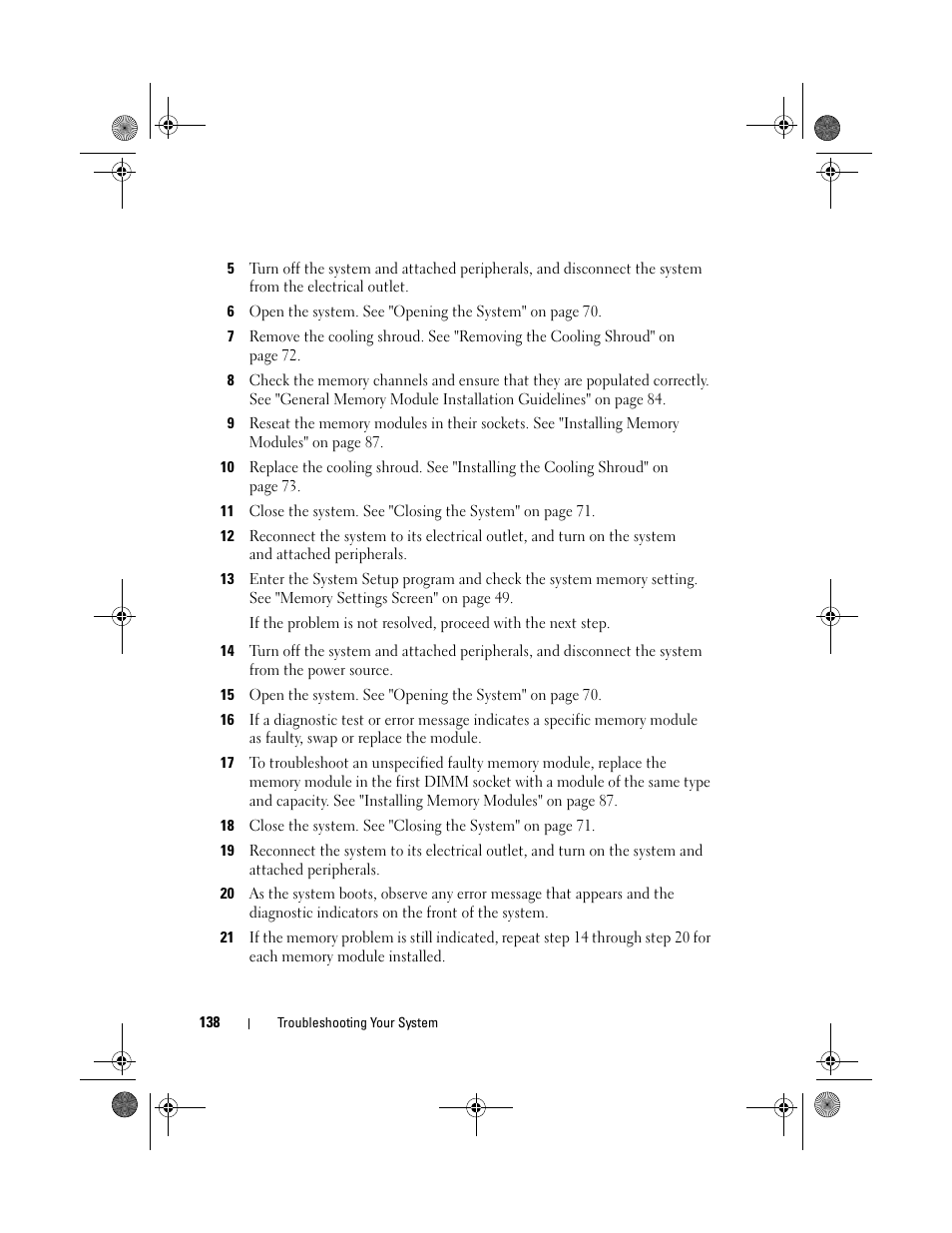 Go to step 14 if an error message, Indicated, go to step 14 | Dell DX6012S User Manual | Page 128 / 152