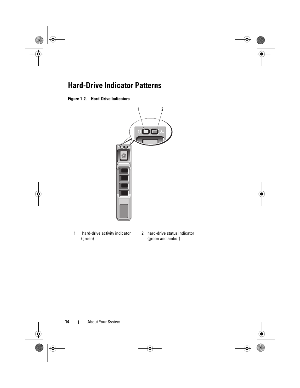 Hard-drive indicator patterns | Dell DX6012S User Manual | Page 14 / 152