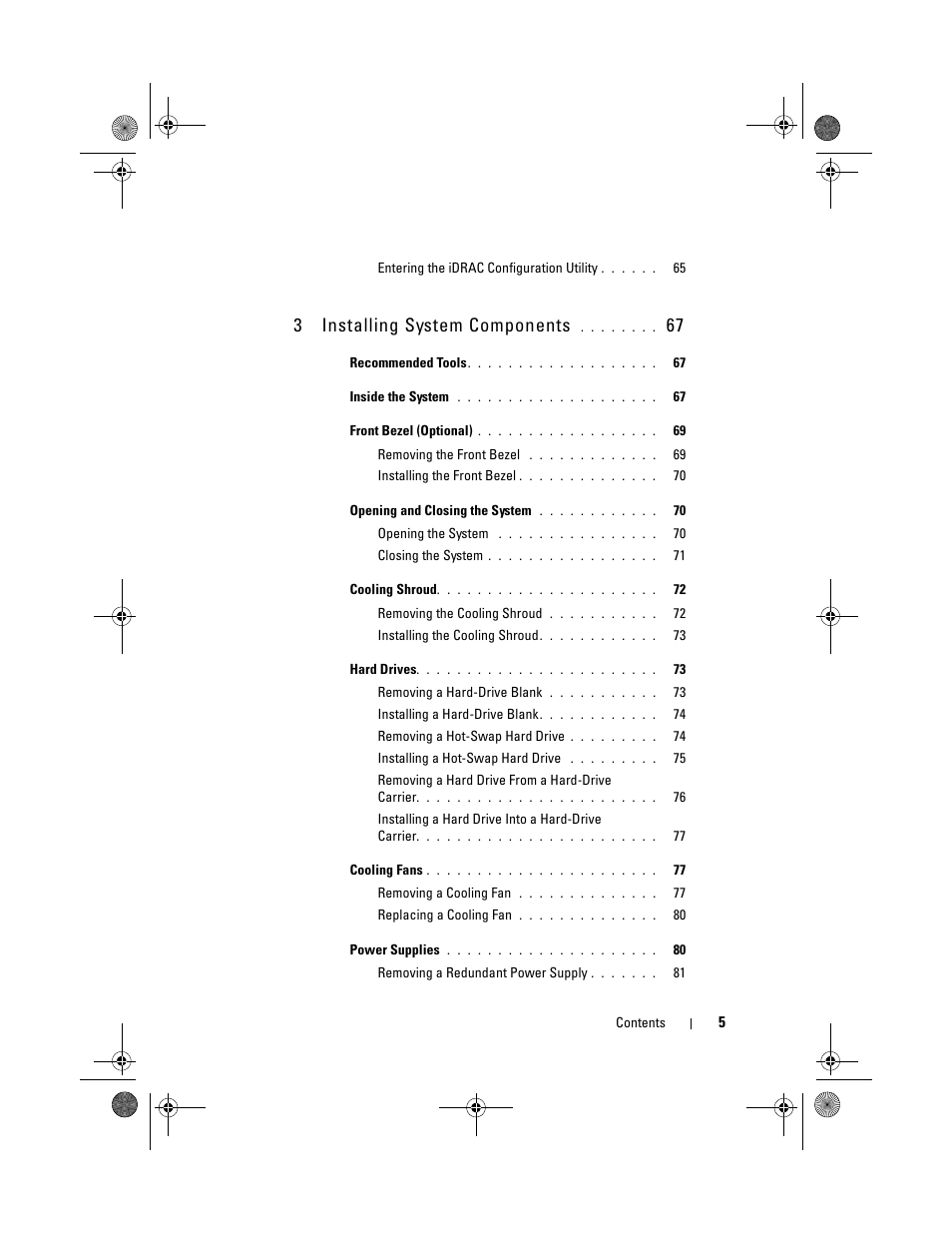 3installing system components | Dell DX6012S User Manual | Page 5 / 152