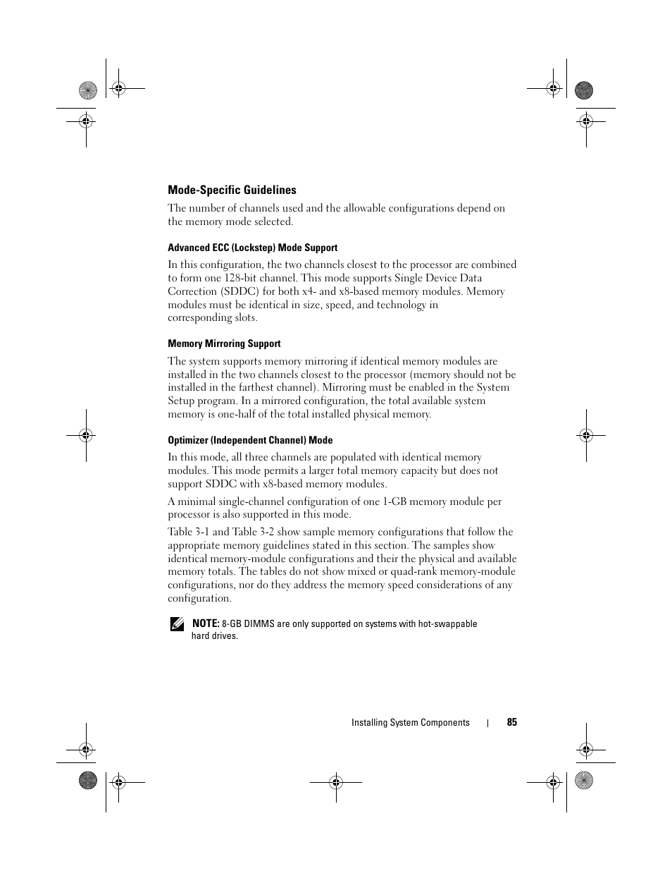 Mode-specific guidelines | Dell DX6012S User Manual | Page 81 / 152
