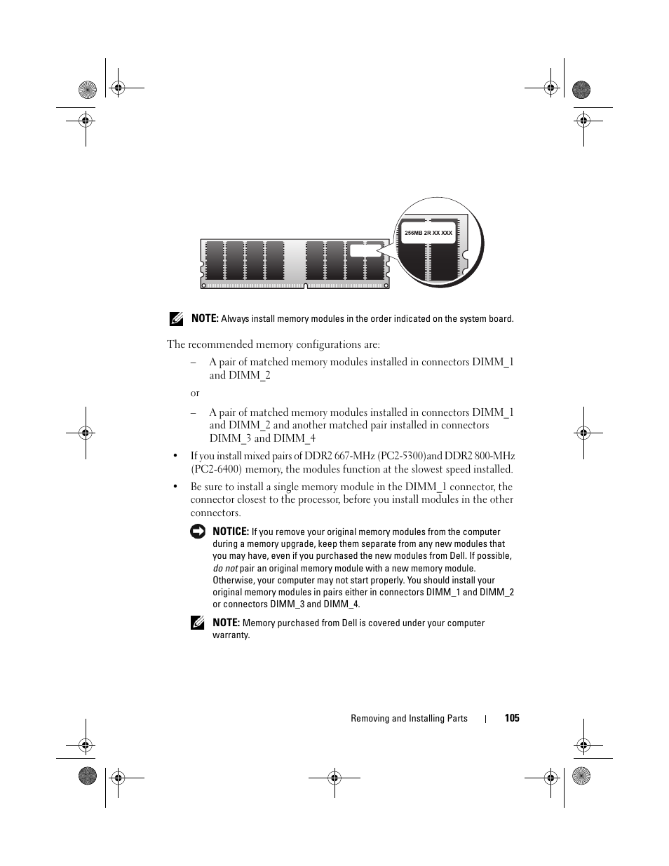 Dell XPS 420 (Late 2007) User Manual | Page 105 / 226
