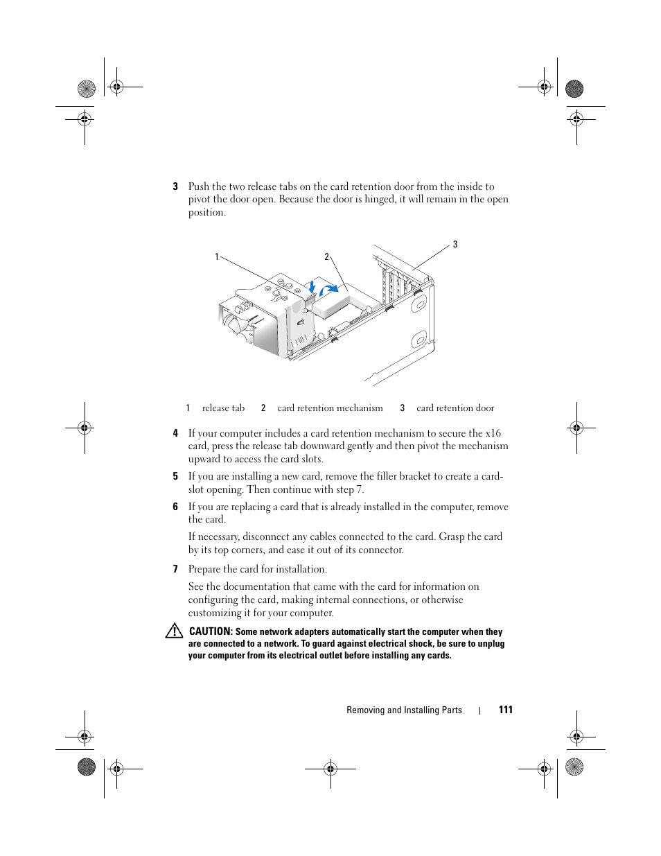 Dell XPS 420 (Late 2007) User Manual | Page 111 / 226