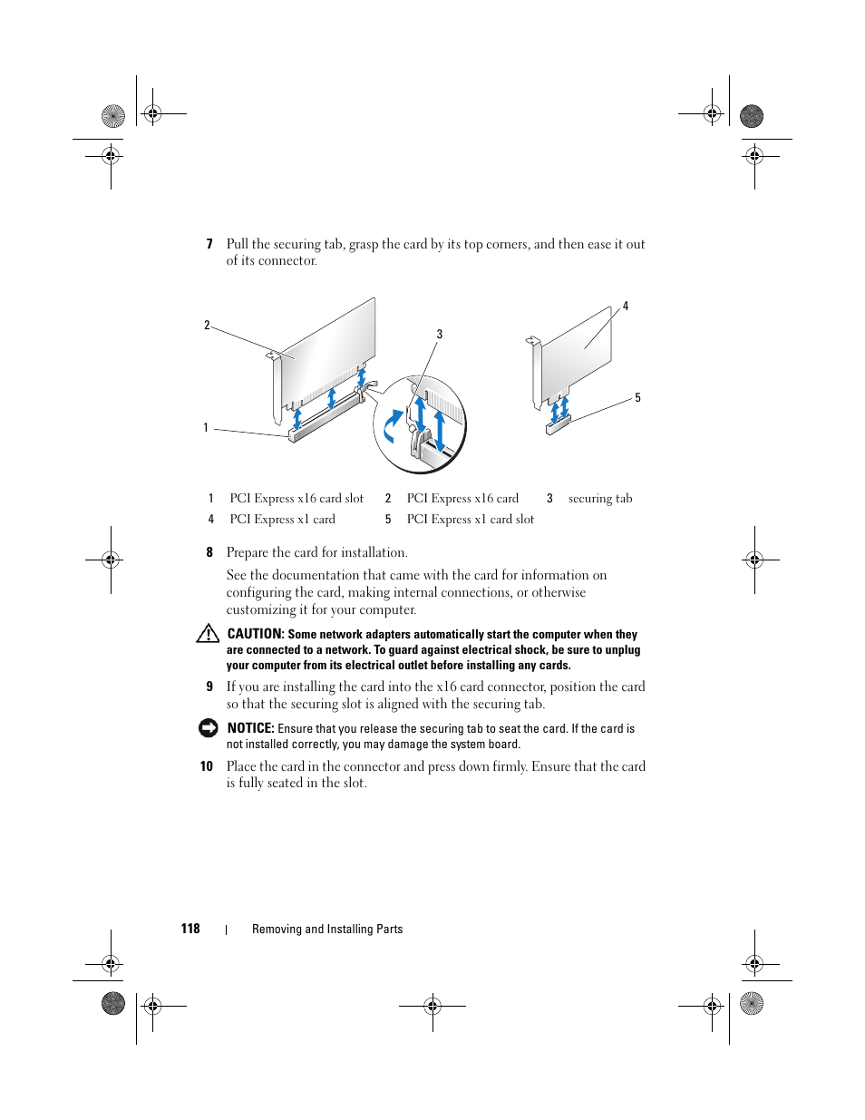 Dell XPS 420 (Late 2007) User Manual | Page 118 / 226