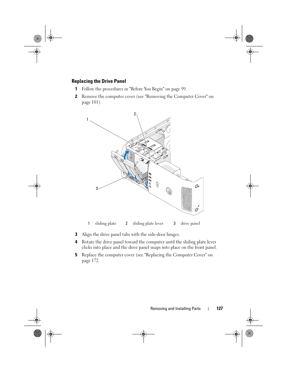 Dell XPS 420 (Late 2007) User Manual | Page 127 / 226