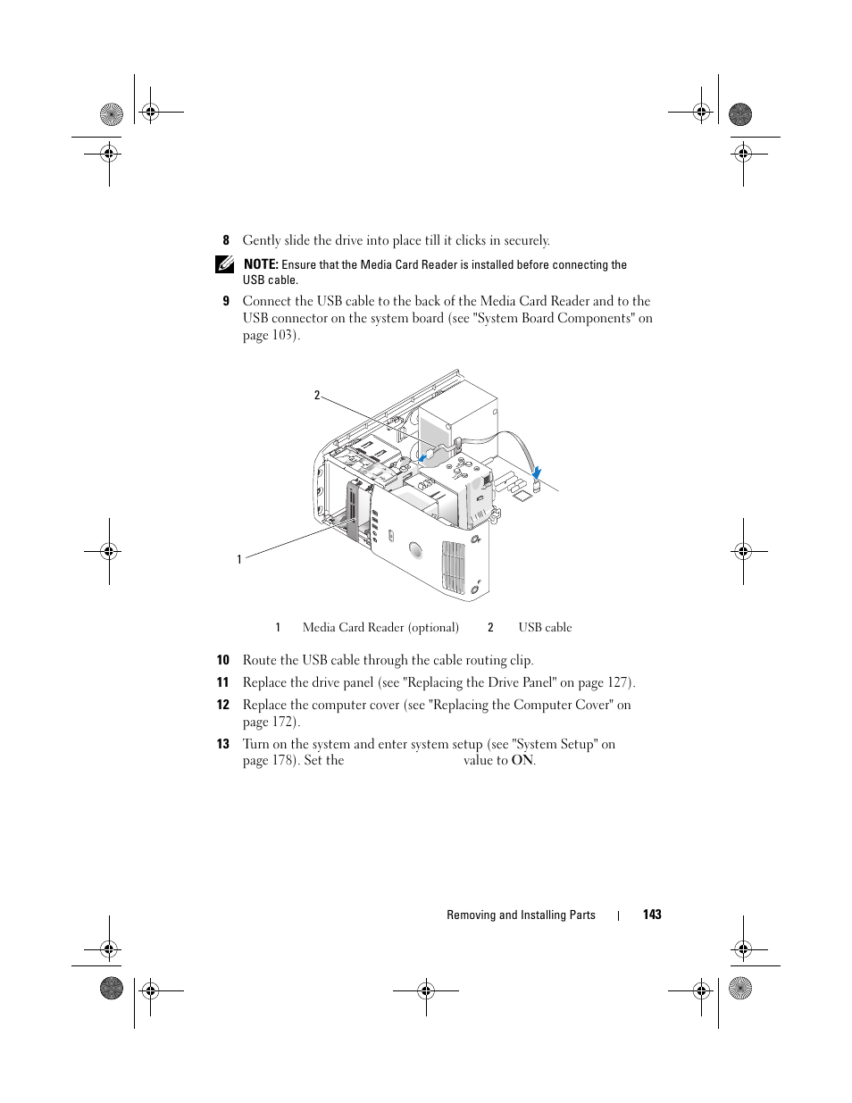 Dell XPS 420 (Late 2007) User Manual | Page 143 / 226