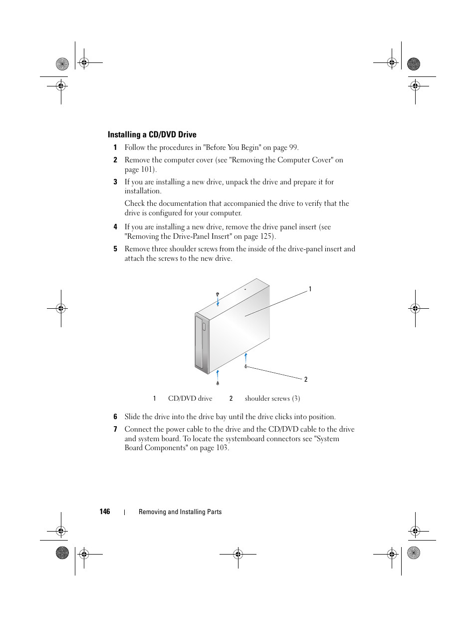 Dell XPS 420 (Late 2007) User Manual | Page 146 / 226