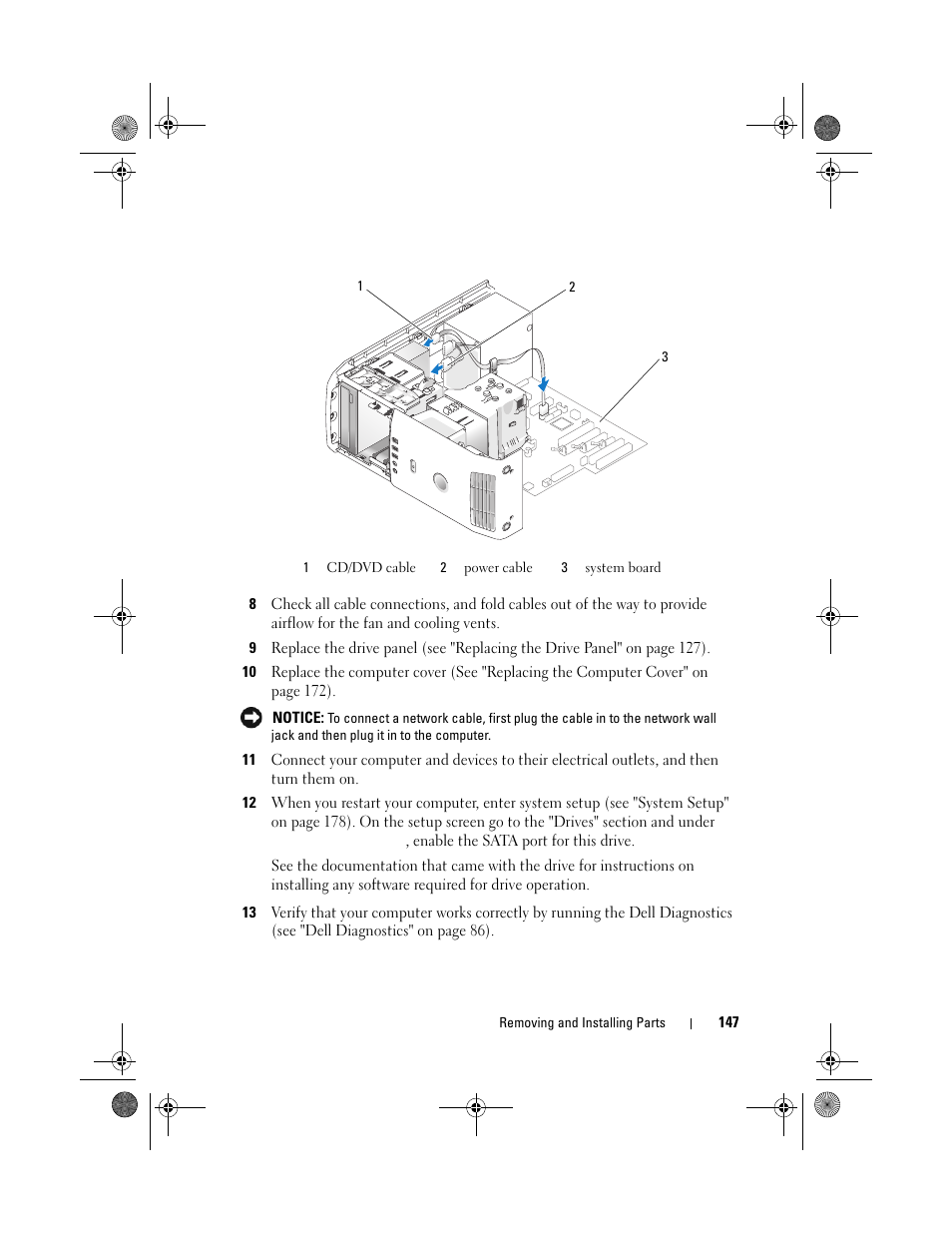 Dell XPS 420 (Late 2007) User Manual | Page 147 / 226