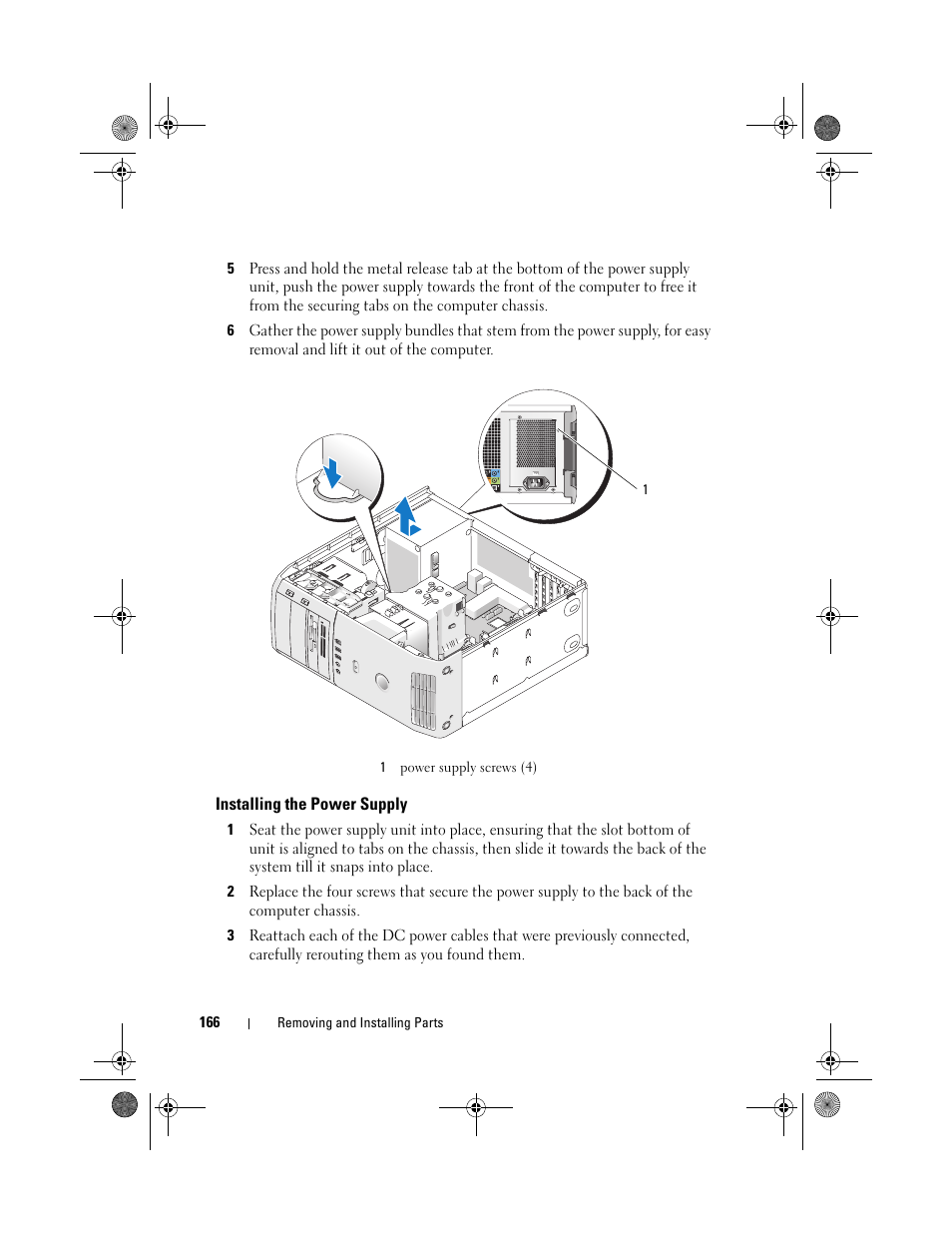 Dell XPS 420 (Late 2007) User Manual | Page 166 / 226