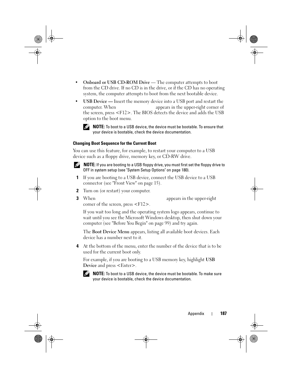 Dell XPS 420 (Late 2007) User Manual | Page 187 / 226