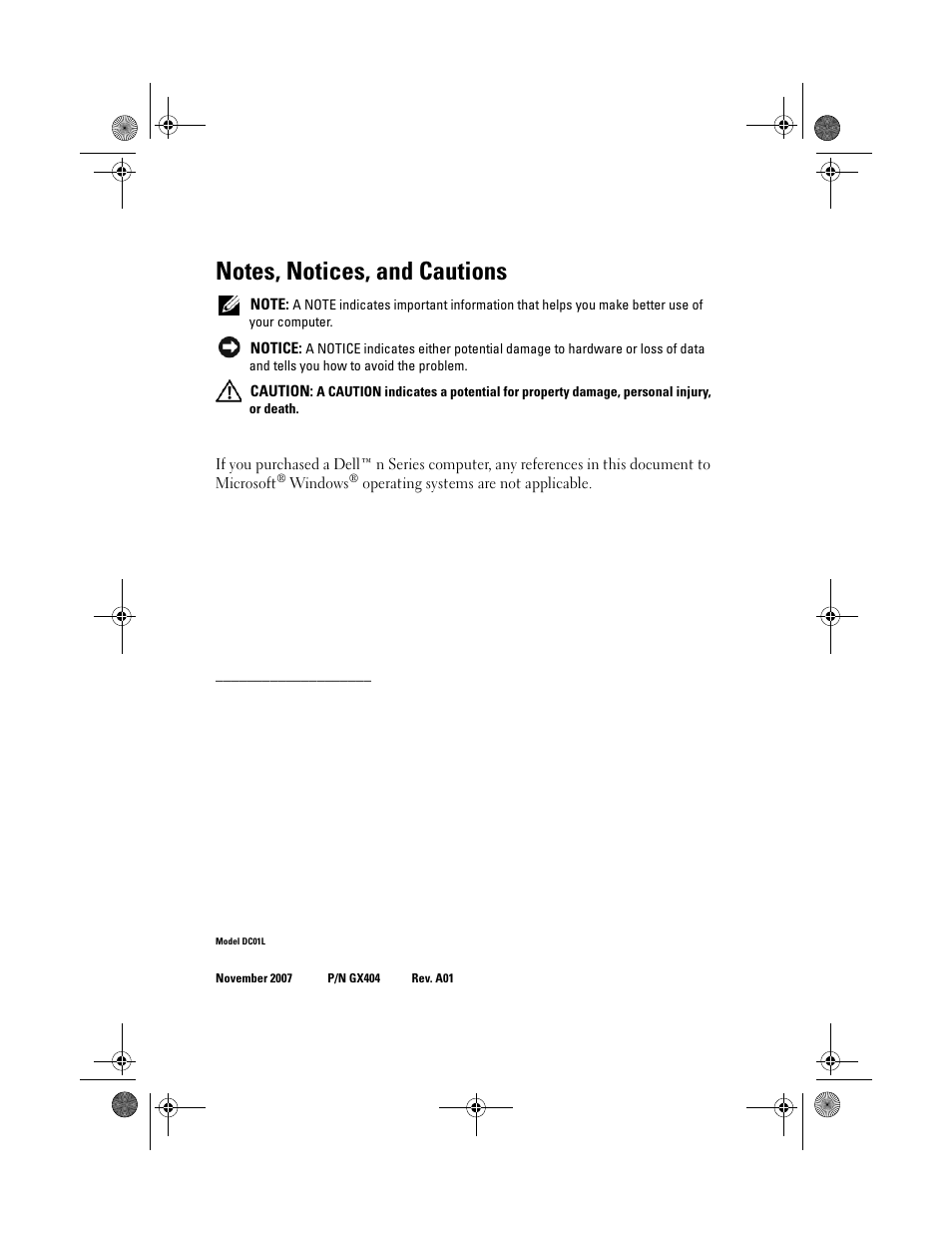 Dell XPS 420 (Late 2007) User Manual | Page 2 / 226