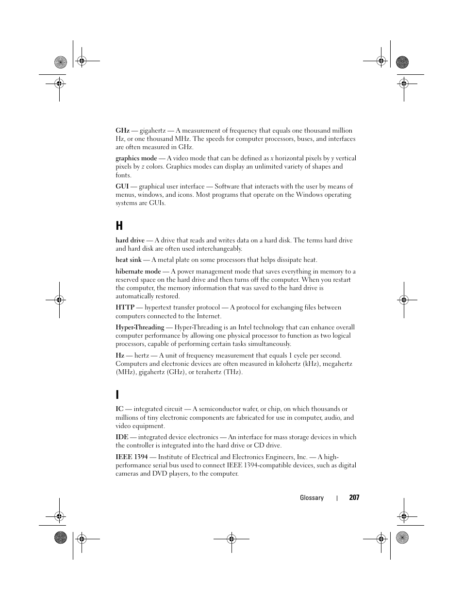 Dell XPS 420 (Late 2007) User Manual | Page 207 / 226