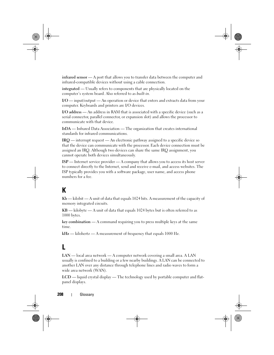 Dell XPS 420 (Late 2007) User Manual | Page 208 / 226