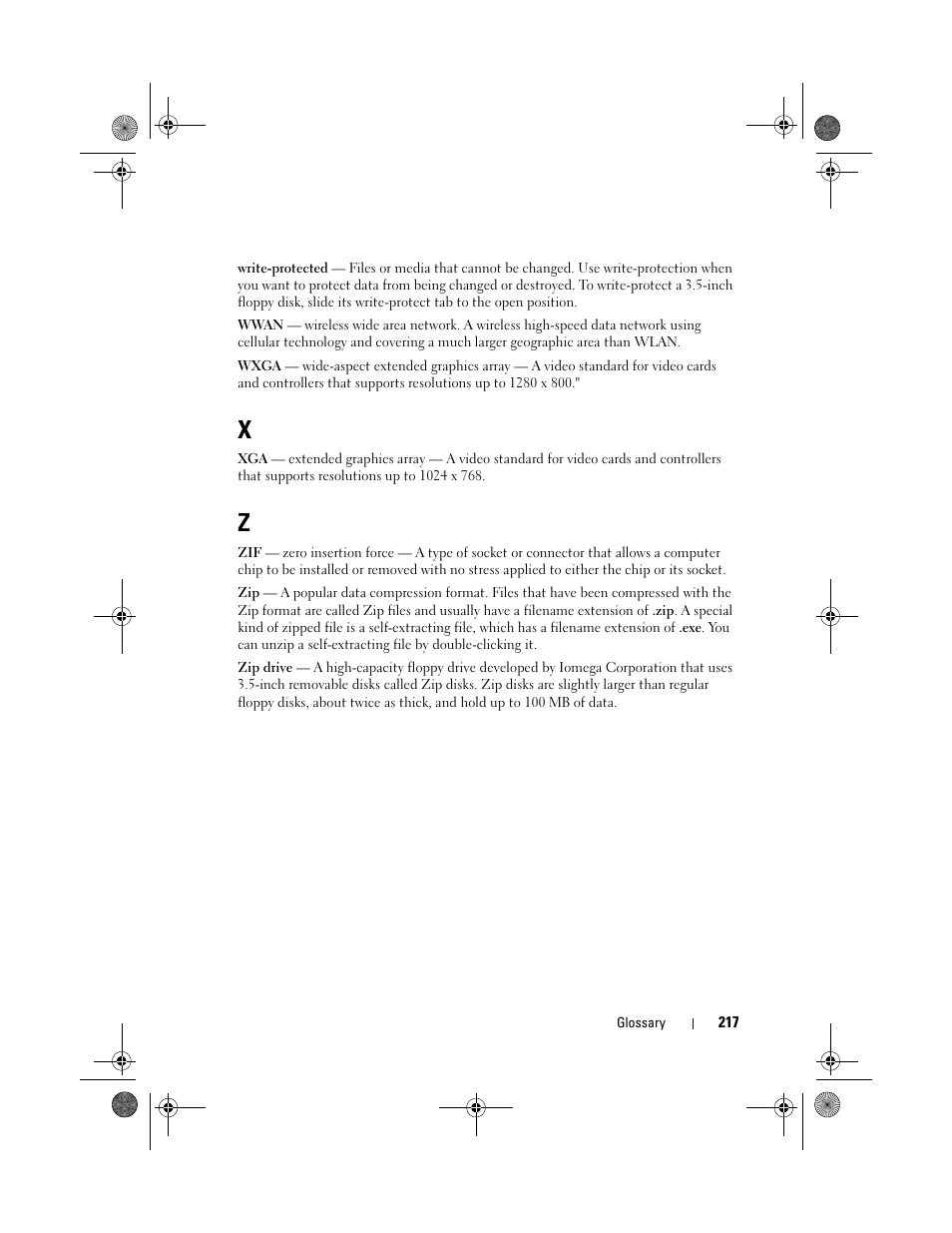 Dell XPS 420 (Late 2007) User Manual | Page 217 / 226