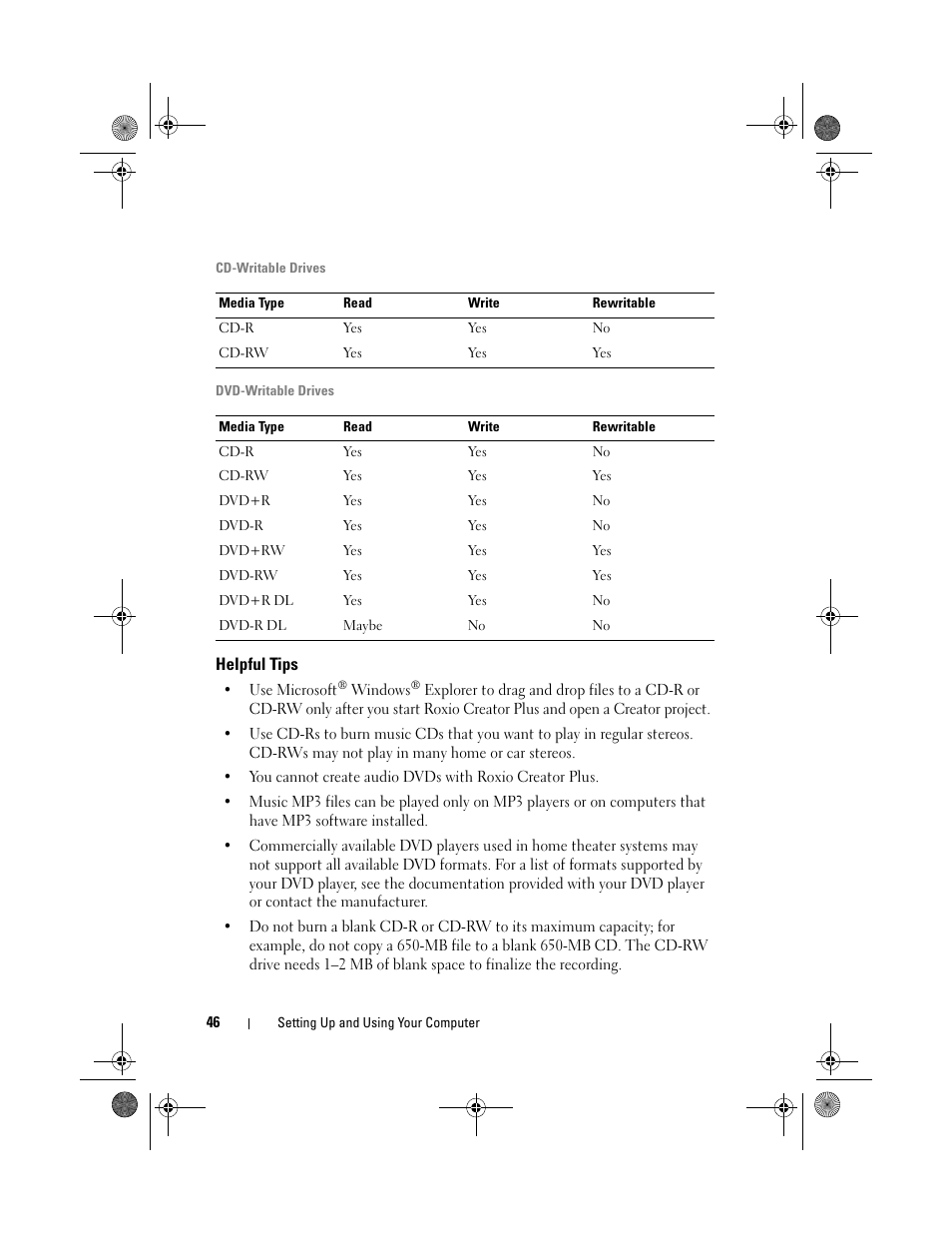 Dell XPS 420 (Late 2007) User Manual | Page 46 / 226