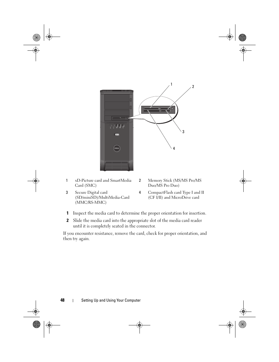 Dell XPS 420 (Late 2007) User Manual | Page 48 / 226